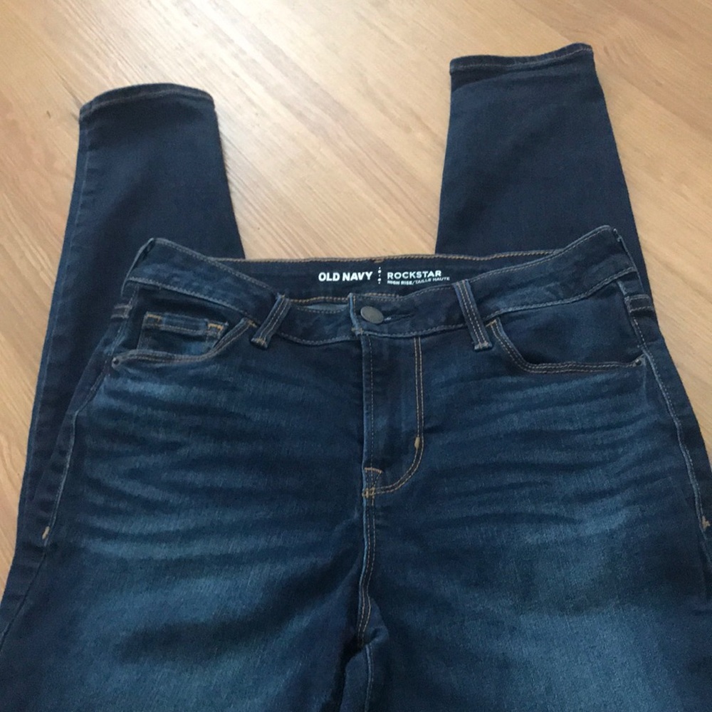 Old Navy Rockstar skinny jeans high rise